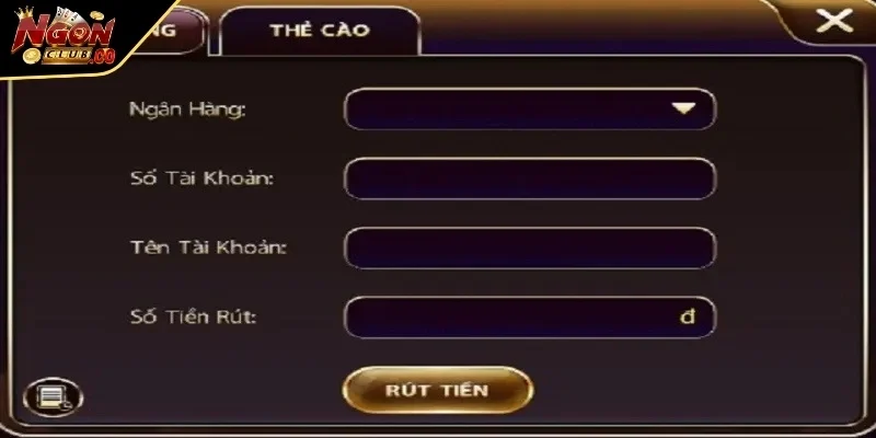 Người dùng có thể giao dịch trực tiếp về tài khoản ngân hàng nhanh chóng